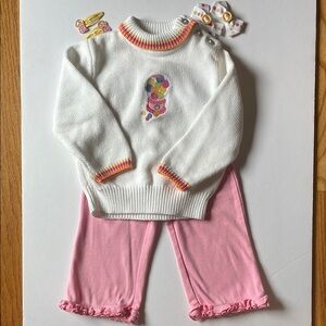 Gymboree Girls 12-18 mos Sweater Outfit